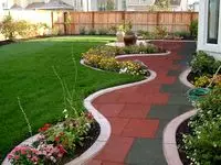 Плитка резиновая в ландшафтном дизайне