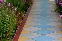 Резиновая плитка для дорожек