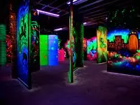 Напольное покрытие для пейнтбола и лазертага