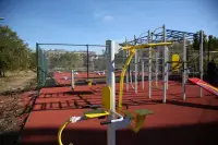 Резиновое покрытие для спортивных площадок