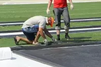 Технология укладки искусственной травы