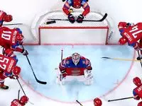 Хоккейная разметка на льду