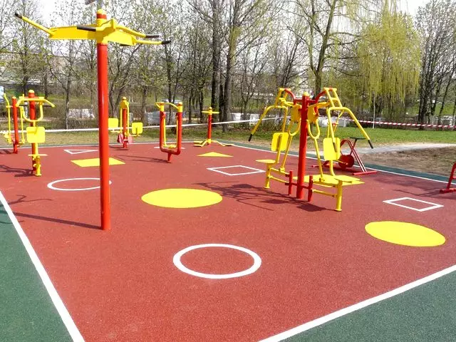 Покрытие из резиновой крошки