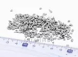 Серая EPDM крошка фракции 2мм - 4мм