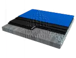 Система R-Play M EPDM на базе резиновых плит MONOLIT 30 Base с верхним слоем из цветной ЭПДМ крошки