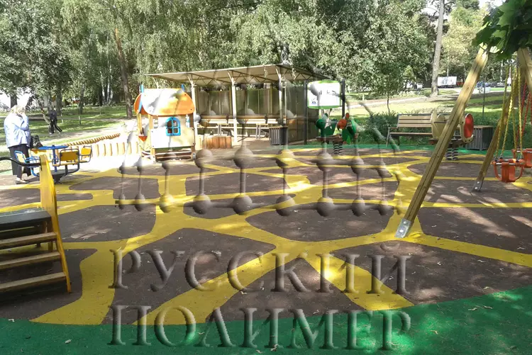 Детская площадка Москва - Русский Полимер - фото