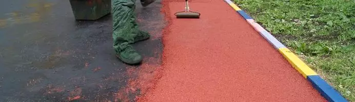 Полиуретановое связующее для резиновой крошки