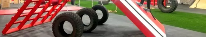 Спортивная полоса препятствий учебная