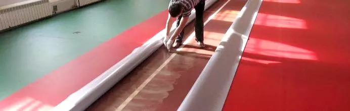 Укладка линолеума Линолеум на пол